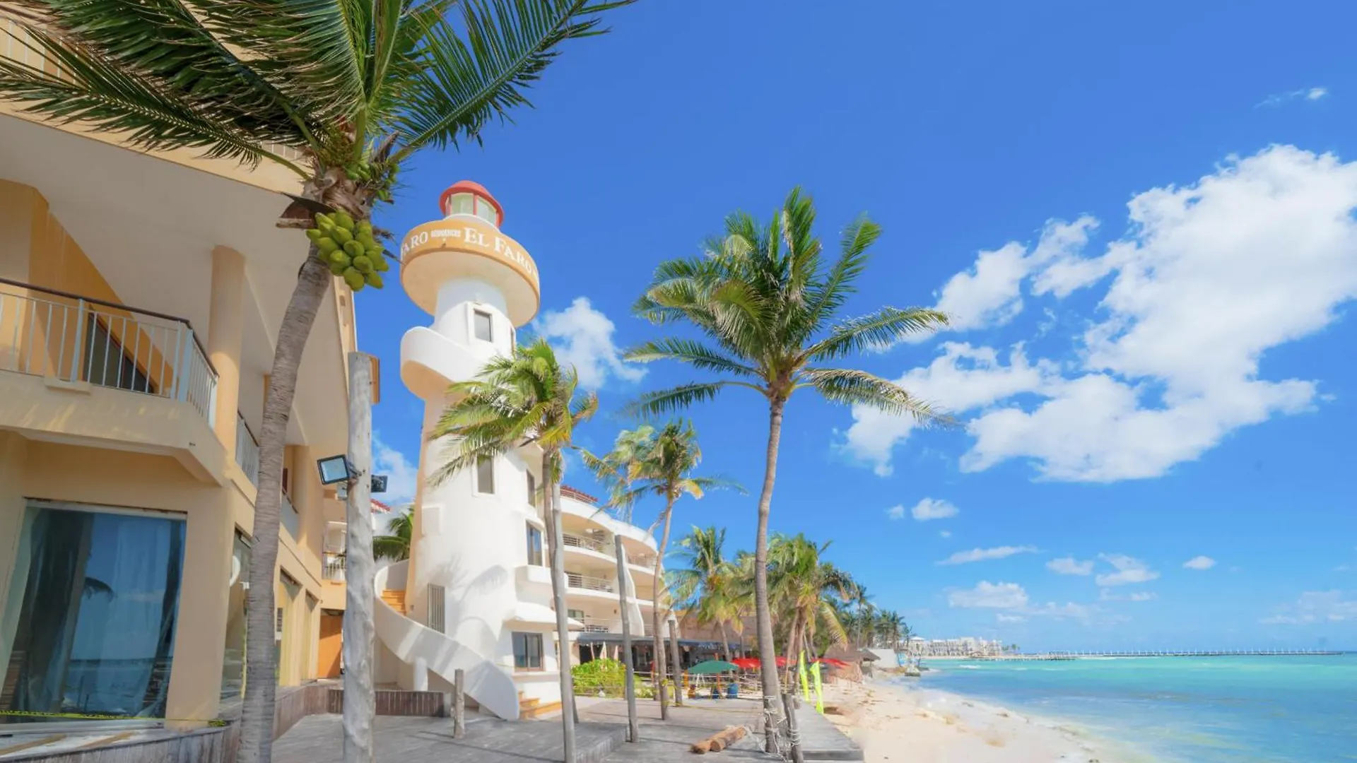 Luxury Beachfront Condo With 3 Bedrooms & Ocean View - El Faro Residences Playa del Carmen 0*,