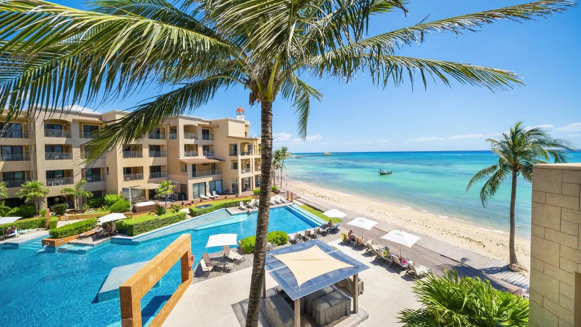 Luxury Beachfront Condo With 3 Bedrooms & Ocean View - El Faro Residences Playa del Carmen